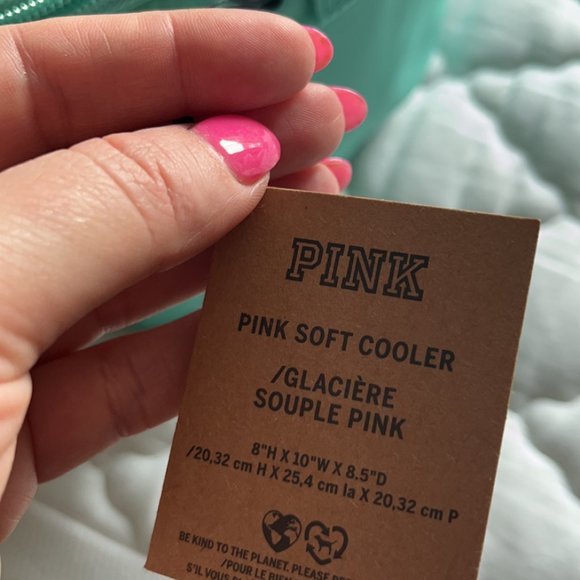 NWT VICTORIA'S SECRET PINK Large Soft Cooler Bag - Picture 5 of 5